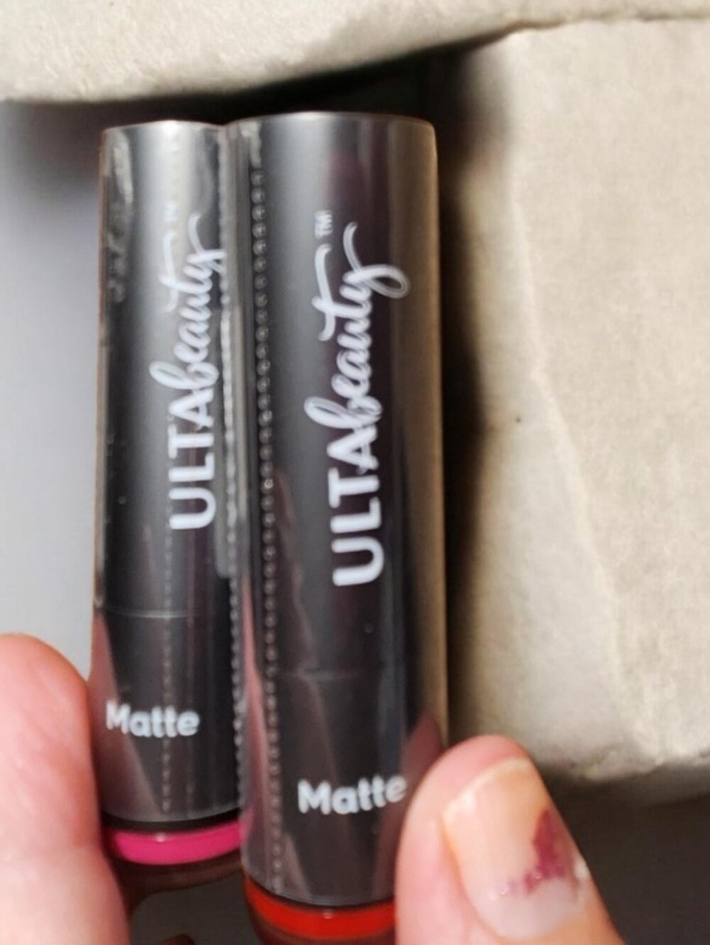 Ulta Beauty Matte Lipstick Set - Wicked Red & Pink Diamond- Matte, 》NEW
